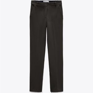 Zara Zippered Straight Leg Pants